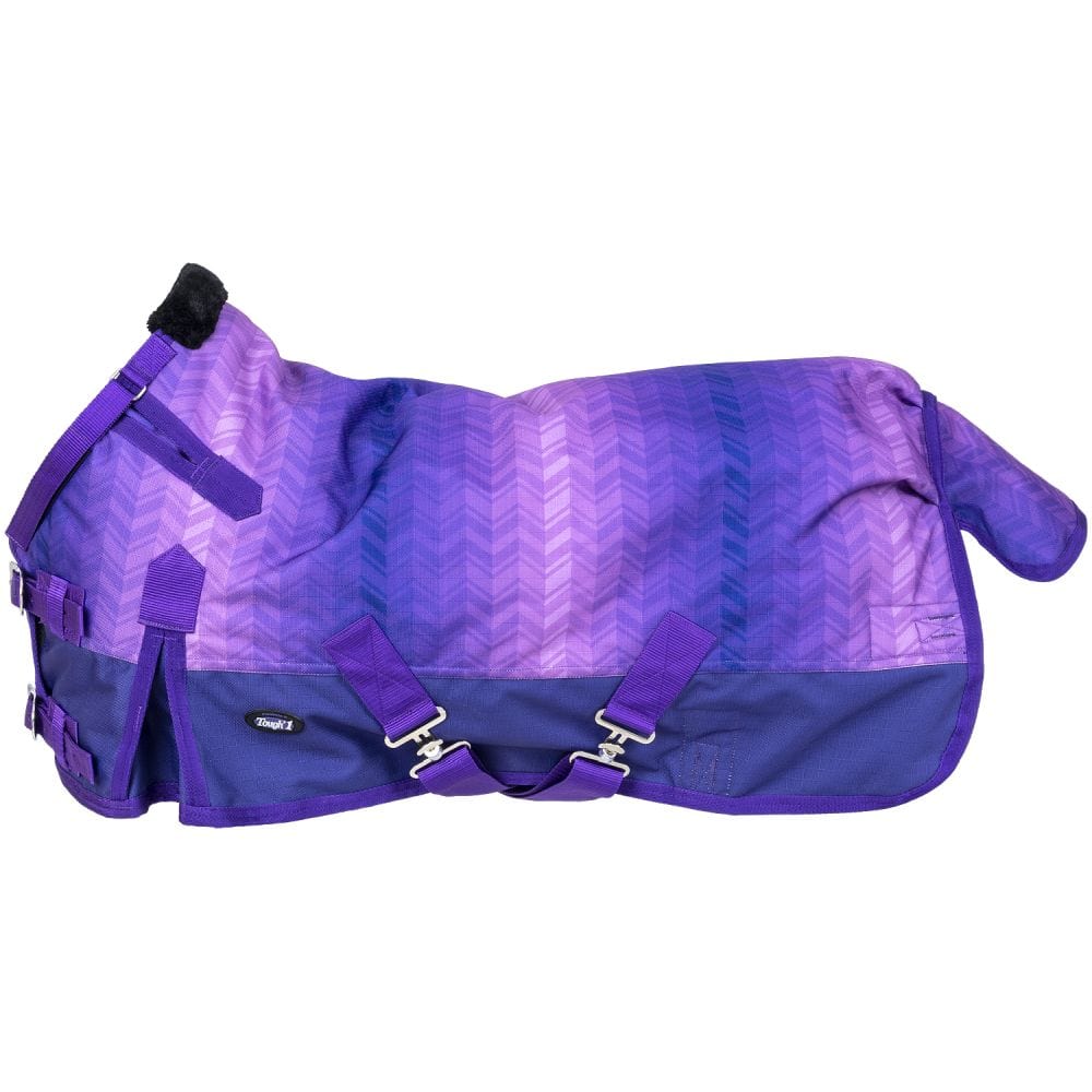 Tough1 1200D Mini Chevron Turnout Blanket with Snuggit™ Neck