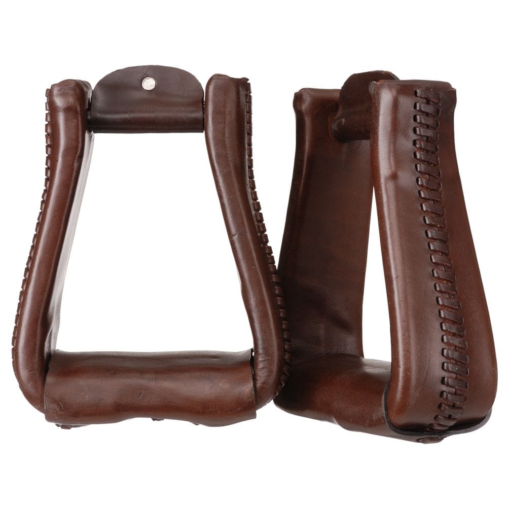 Royal King® Leather Roper Stirrups