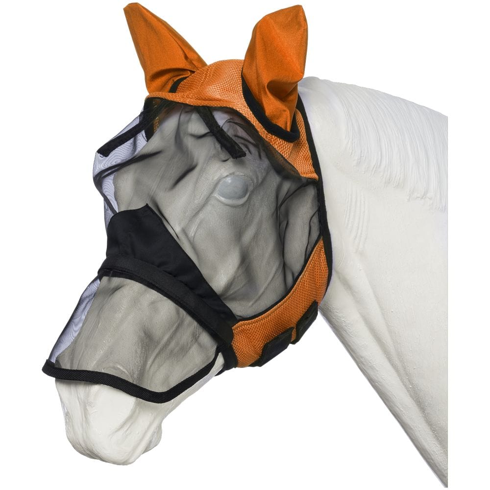 Tough1® Comfort Mesh Fly Mask with Mesh Nose