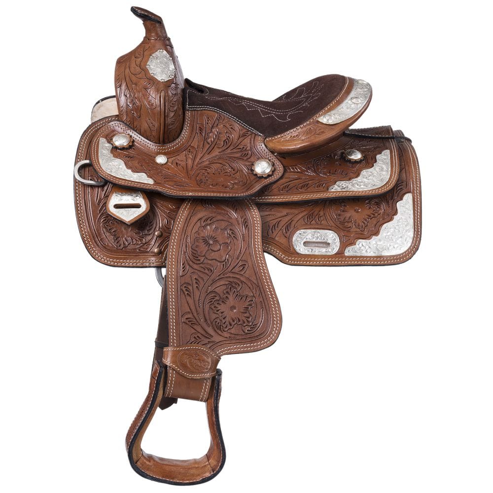 McCoy Trail Pony Saddle with Silver Accents Package