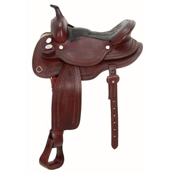 Royal King® RB Auto Adjust Flex Tree Trail Saddle with Round Skirt