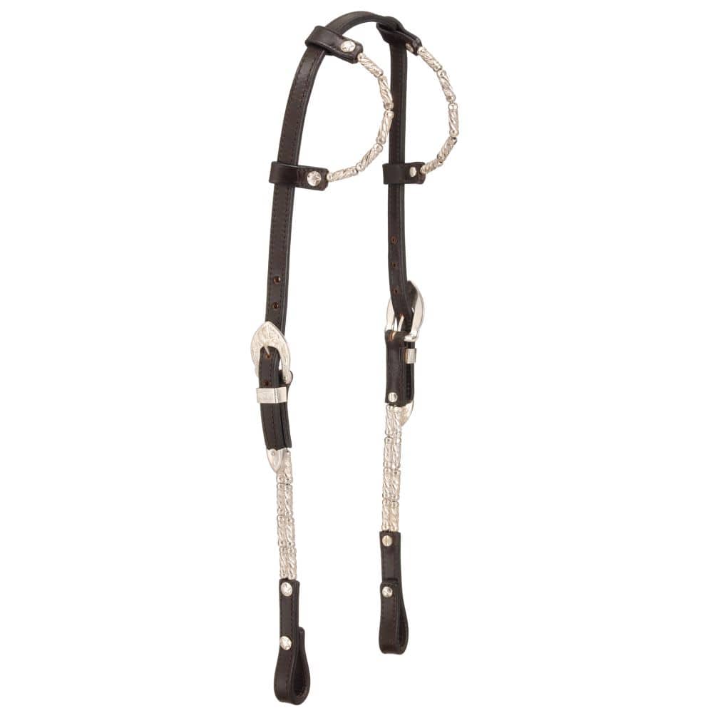 Royal King Ferruled Double Ear Show Headstall