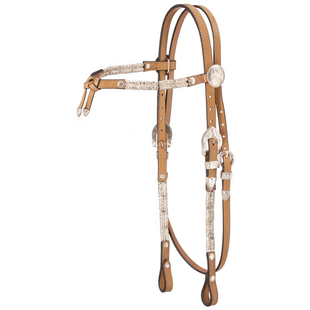 Royal King Ferruled Futurity Brow Show Headstall