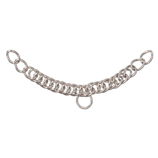 EquiRoyal® Stainless Steel English Curb Chain