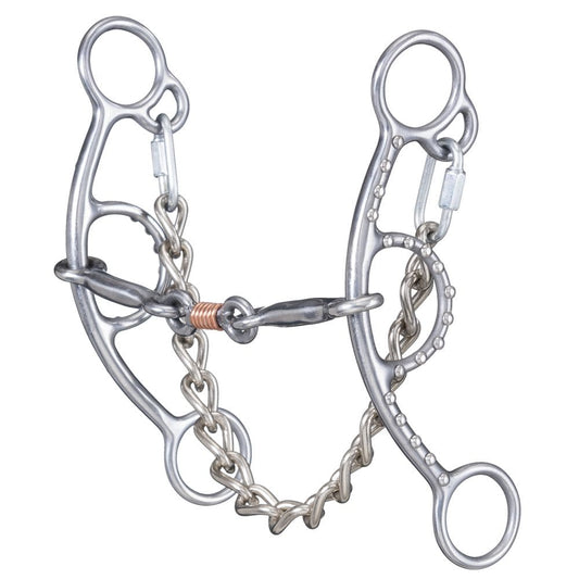 Sweet Iron 3 Piece Short Shank Gag Snaffle