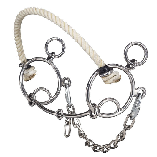 Combination Rope Nose and Snaffle Mouth