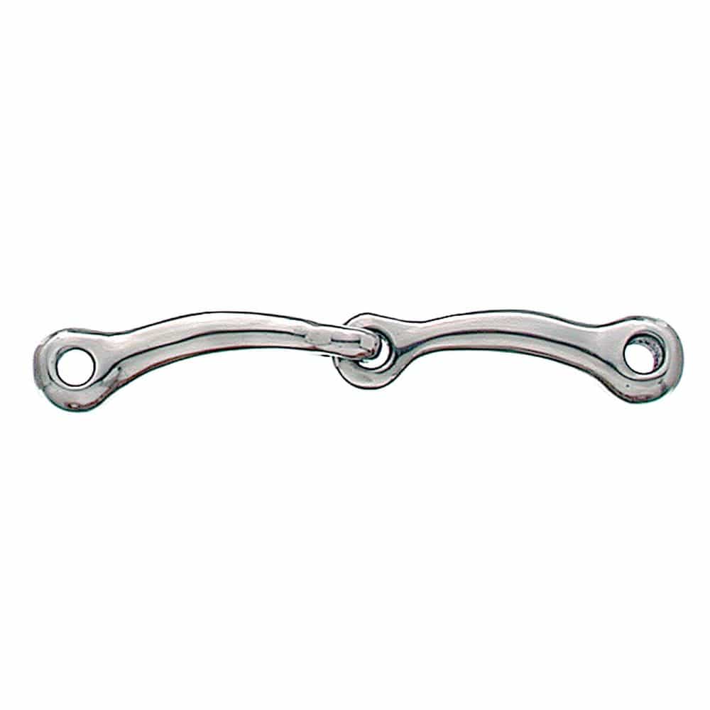 Kelly Silver Star Interchangeable 5" Stainless Steel Snaffle Mouth Piece