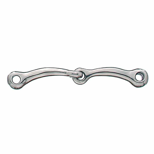 Kelly Silver Star Interchangeable 5" Stainless Steel Snaffle Mouth Piece