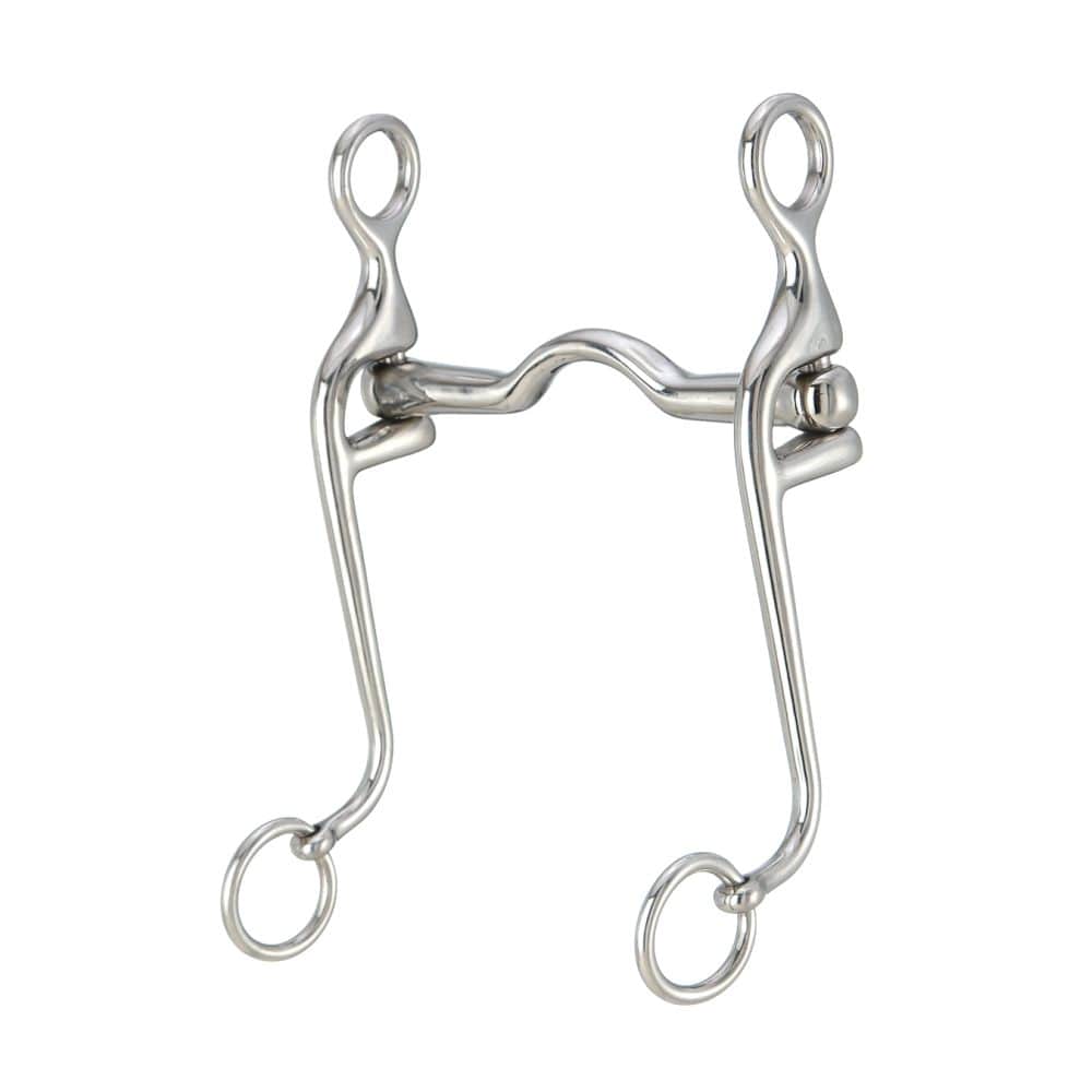 Kelly Silver Star Swivel Cheek Walking Horse Bit