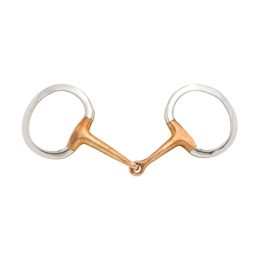 Kelly Silver Star Copper Mouth Eggbutt Snaffle