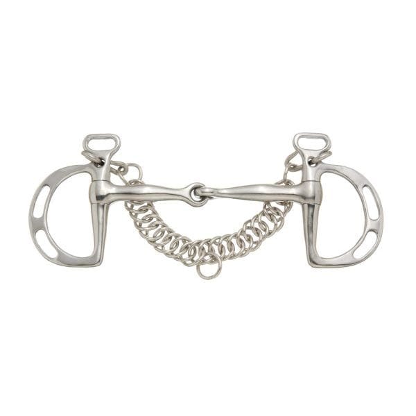 Kelly Silver Star Slotted Kimberwicke Snaffle