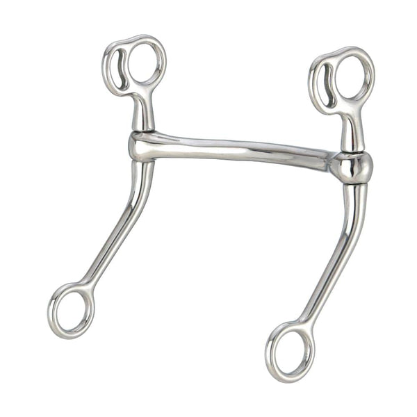 Kelly Silver Star Mullen Mouth Reining Horse Bit