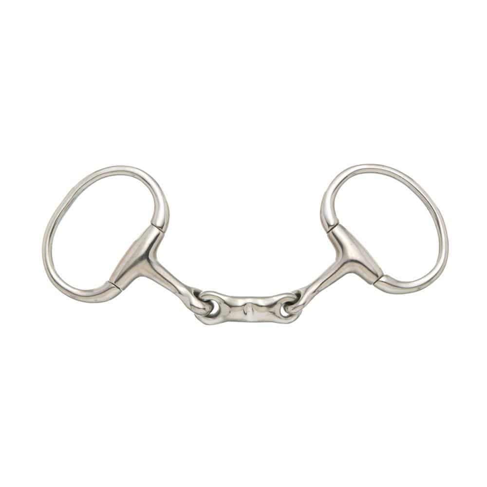 Kelly Silver Star 3-Piece Eggbutt Snaffle