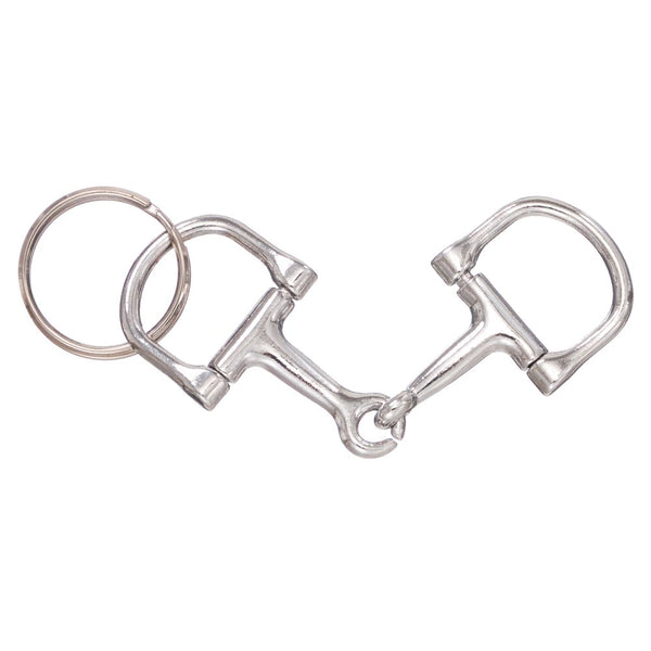 D-Ring Snaffle Keychain