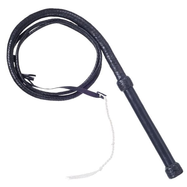 Silver Royal by Tough1® 8' Deluxe Braided Bull Whip