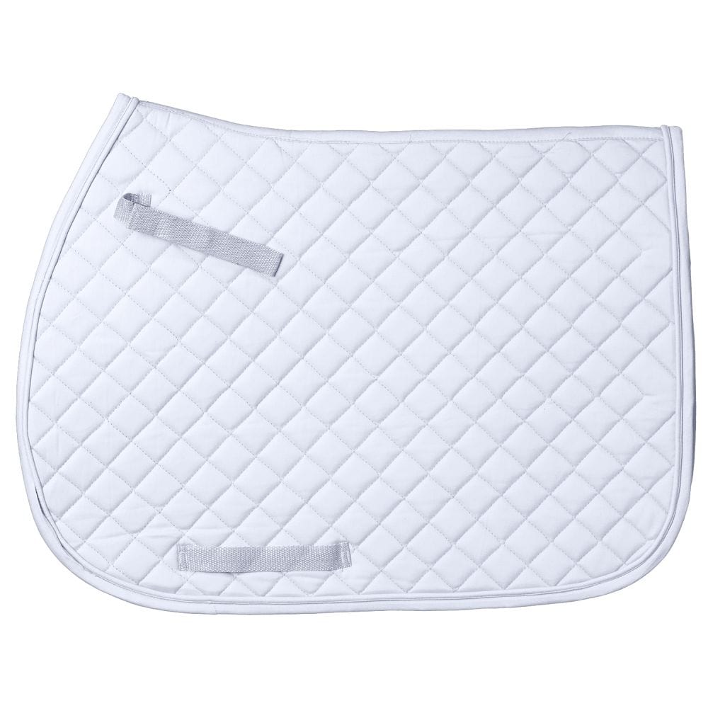 Quilted Square English Saddle Pad