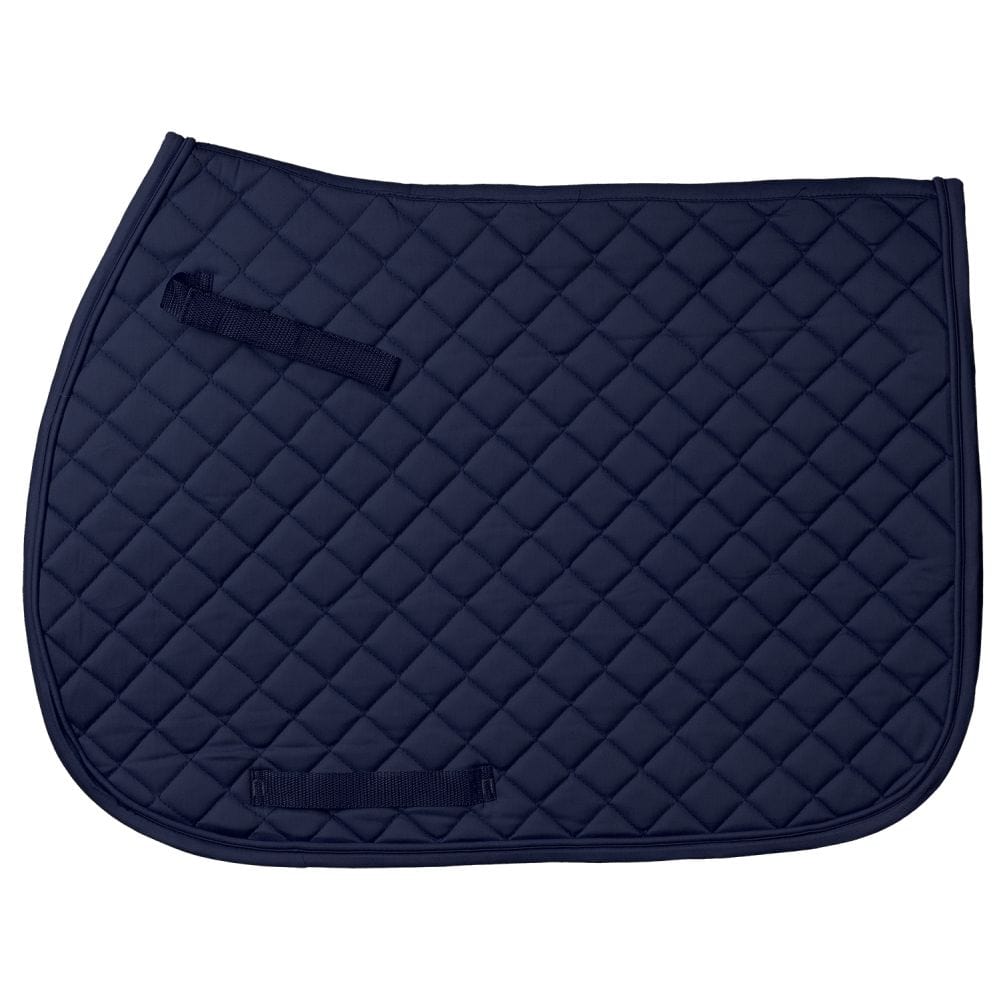 Quilted Square English Saddle Pad