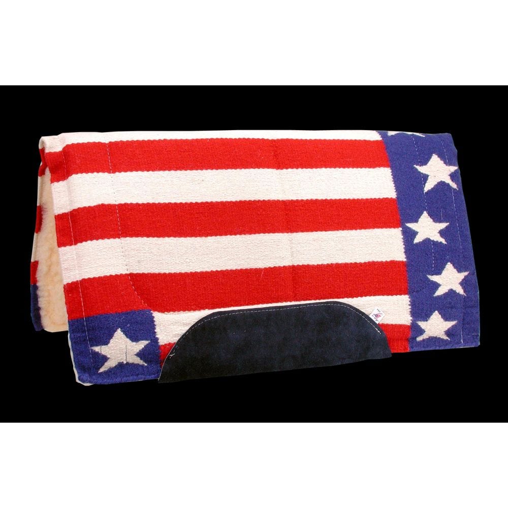 Tough-1 Stars & Stripes Saddle Blanket