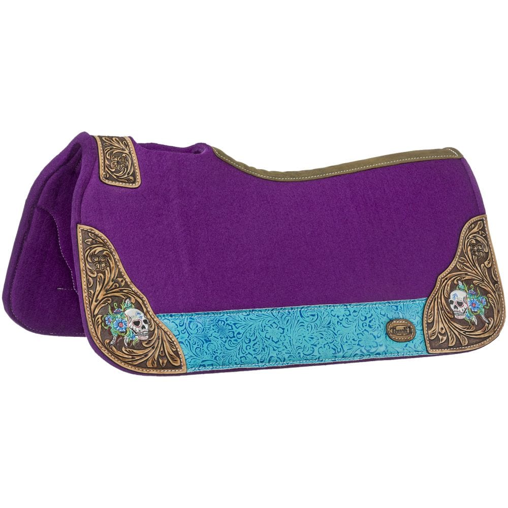 Hand Painted Salvador Saddle Pad