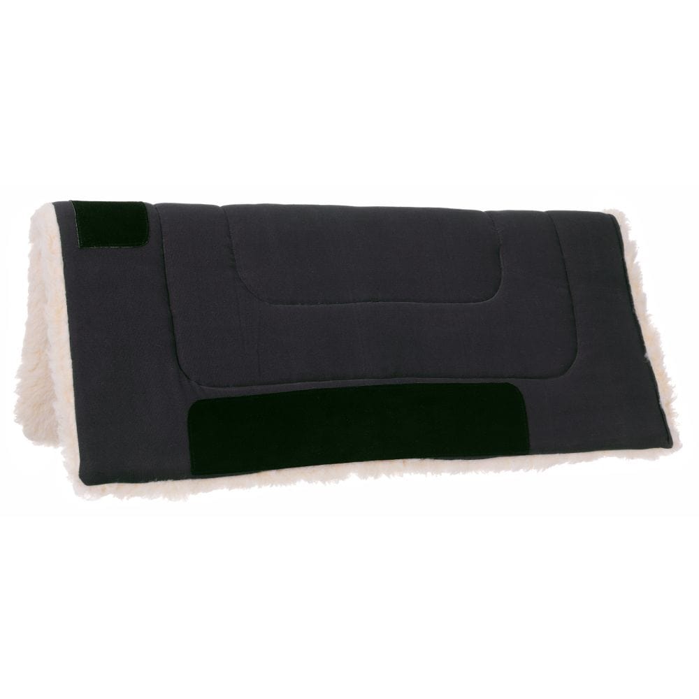 Tough-1 Fleece Bottom Canvas Saddle Pad