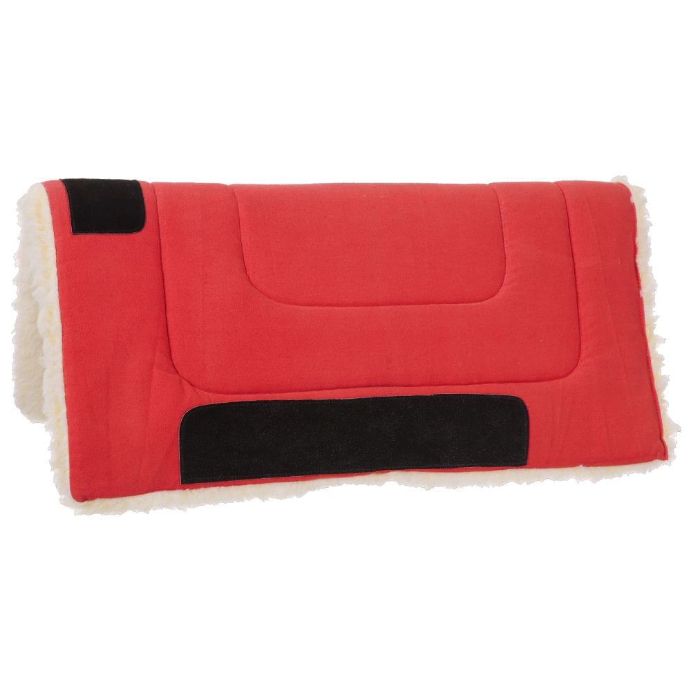 Tough-1 Fleece Bottom Canvas Saddle Pad