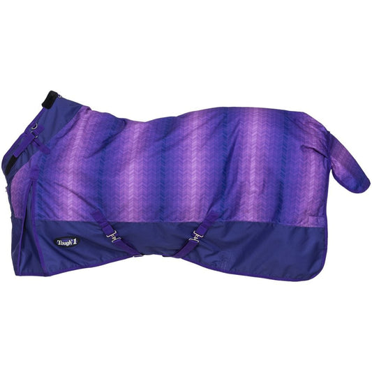 Tough1 1200D Chevron Turnout Blanket with Snuggit™ Neck