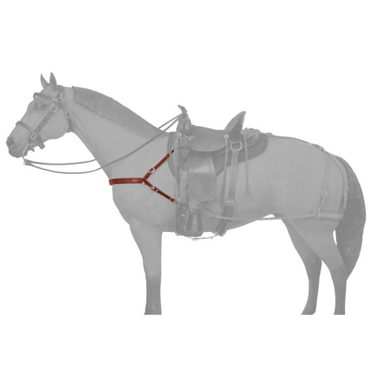 Leather Mule 4 Point Breastcollar