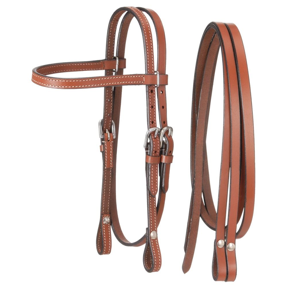 King Series® Miniature Browband Headstall with Reins