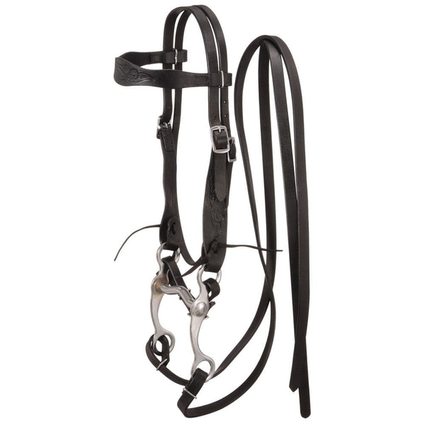 King Series® Western Embossed Pony Bridle