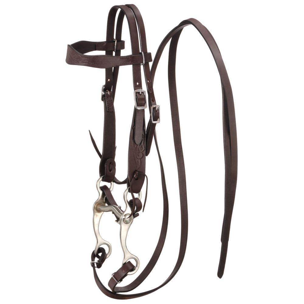 King Series® Western Embossed Pony Bridle