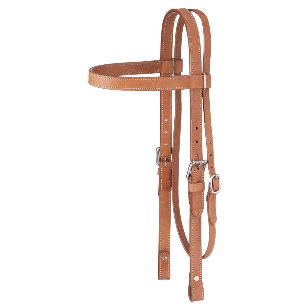 King Series® Leather Draft Browband Headstall