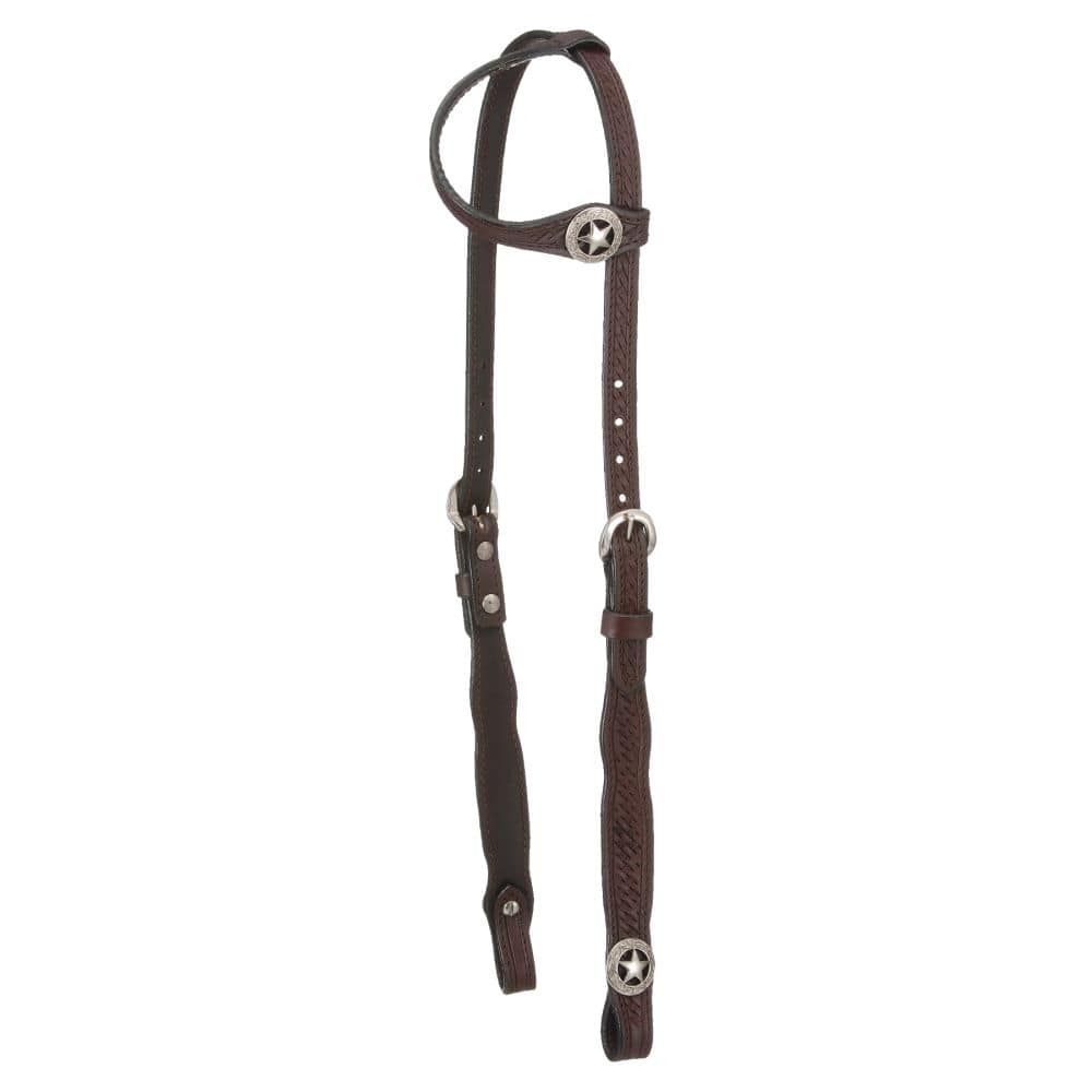 Royal King ® Square Cheek Single Ear Headstall