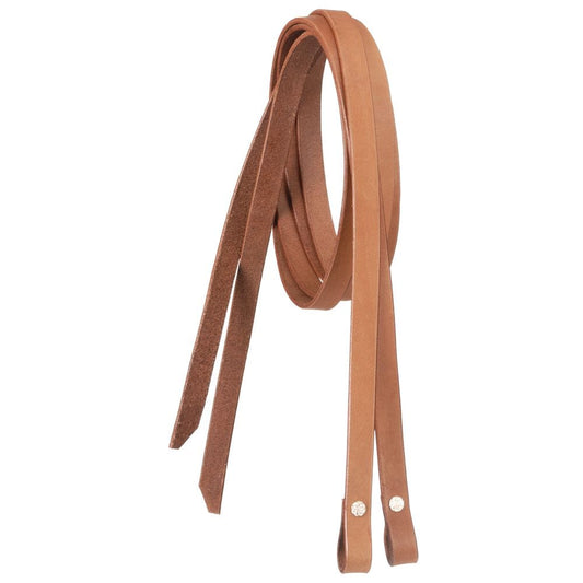 Tough1® Western Leather X-Long Split Reins