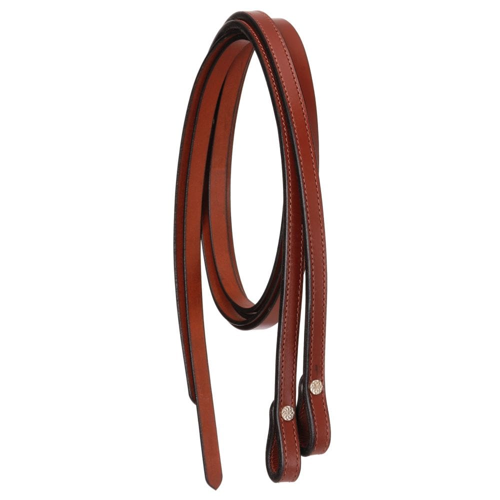 Royal King® Double-Stitched Leather Split Reins