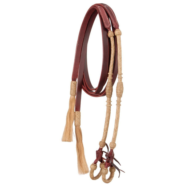 Royal King Heavy Rolled Rawhide Split Reins