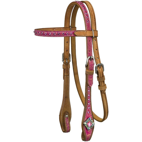 Miniature Azalea Browband Headstall