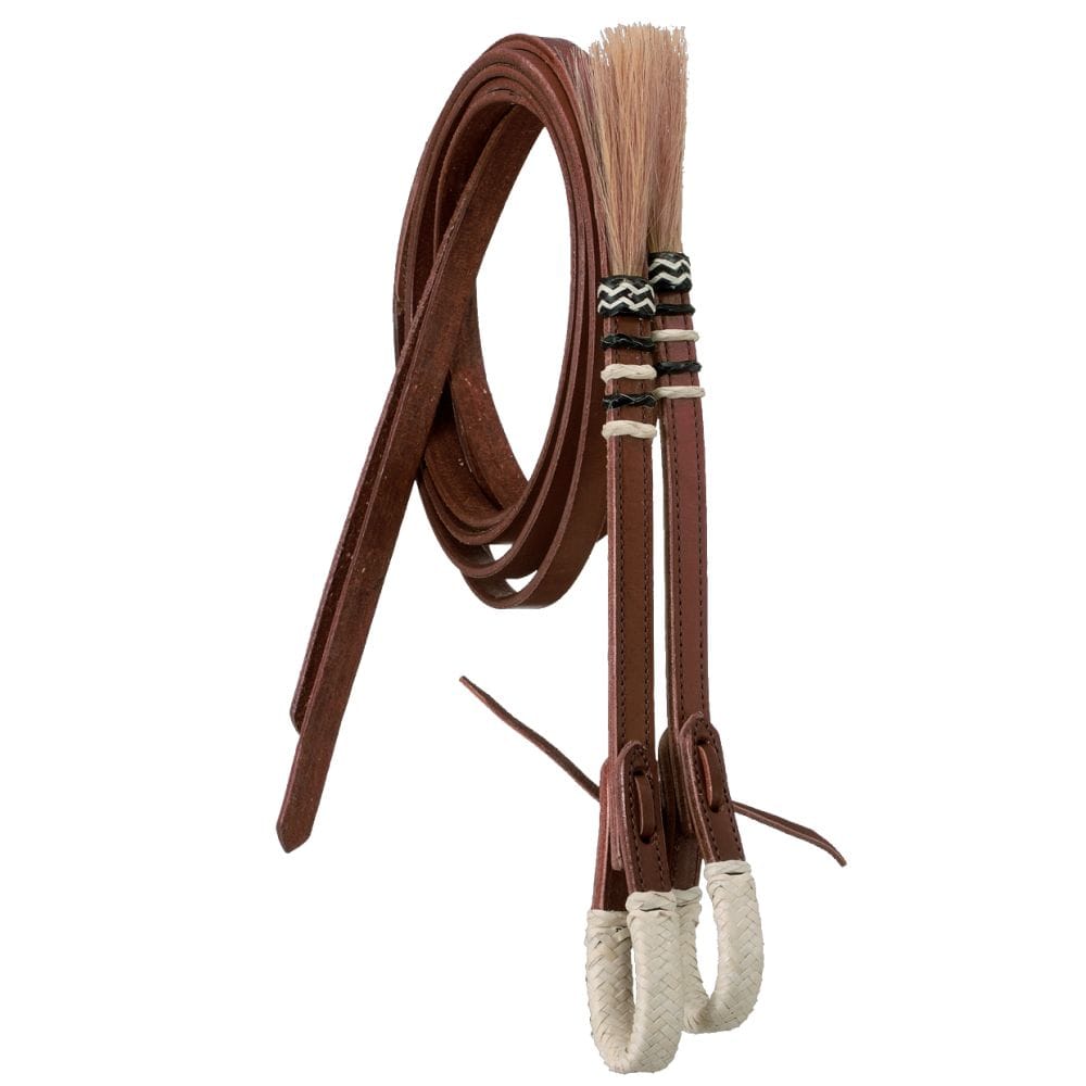 Royal King Rawhide Braided Split Reins