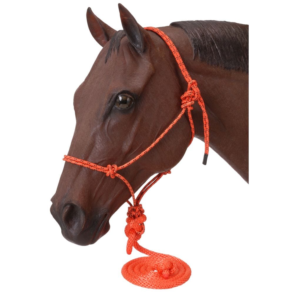 Tough1® Poly Rope Halter with Lead