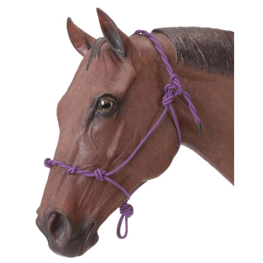 Tough1® Knotted Rope Halter with Twisted Crown