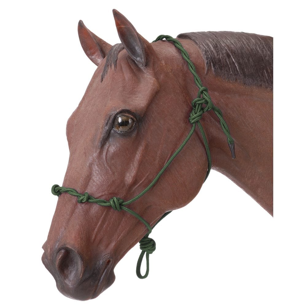 Tough1® Knotted Rope Halter with Twisted Crown