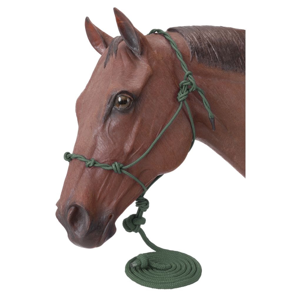 Tough1® Knotted Rope Halter with Lead