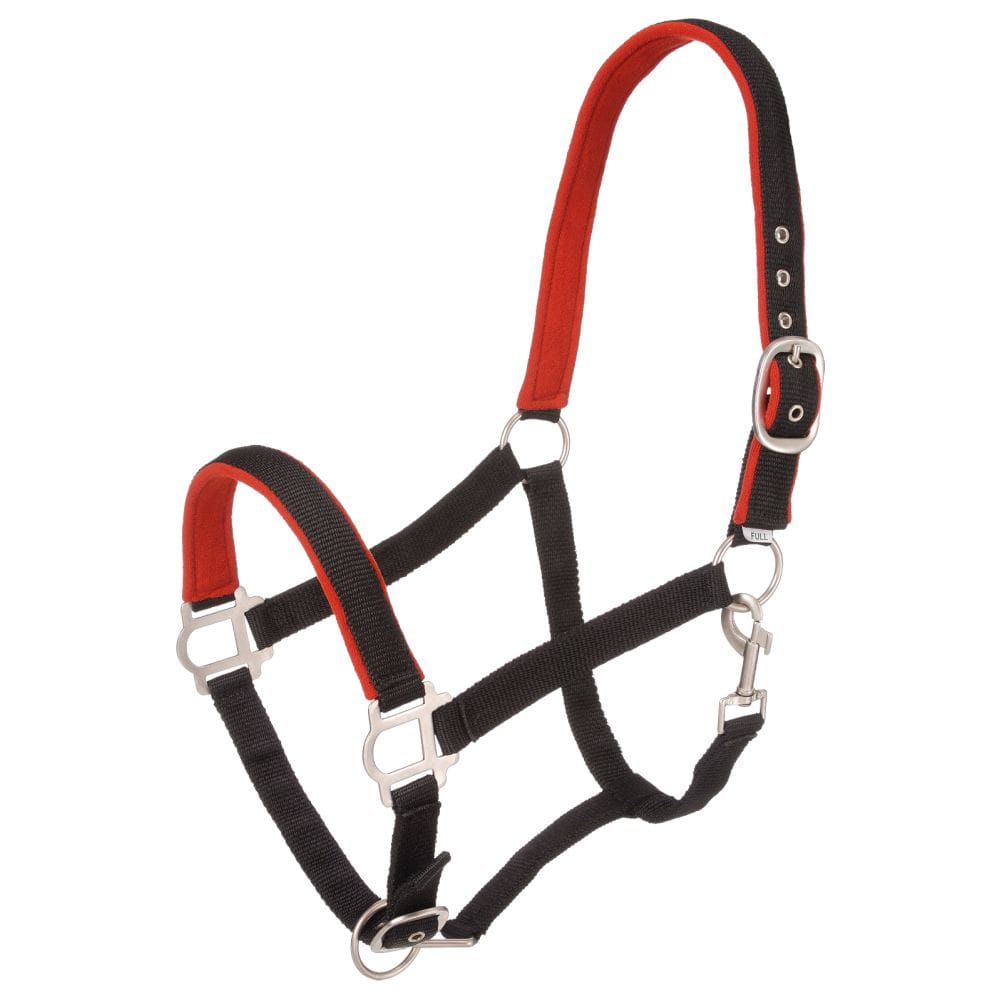 Tough1® Padded Horse Halter with Satin Hardware