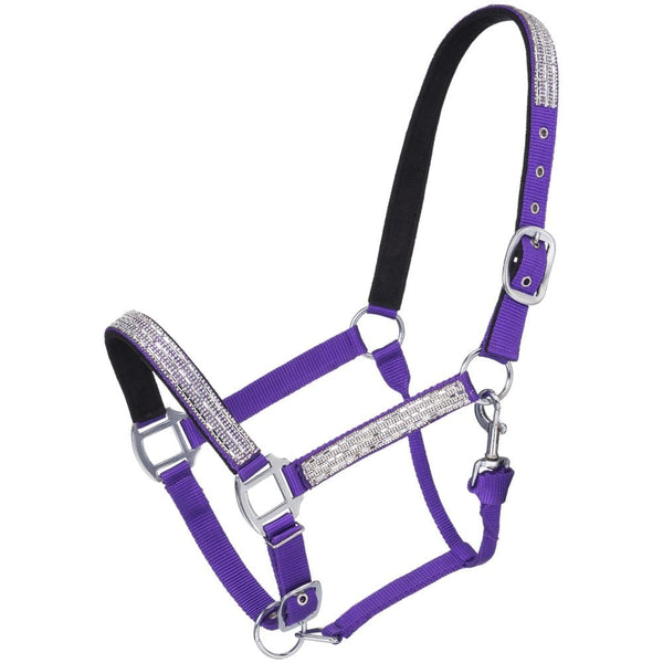 Tough1® Nylon Horse Halter with Crystals