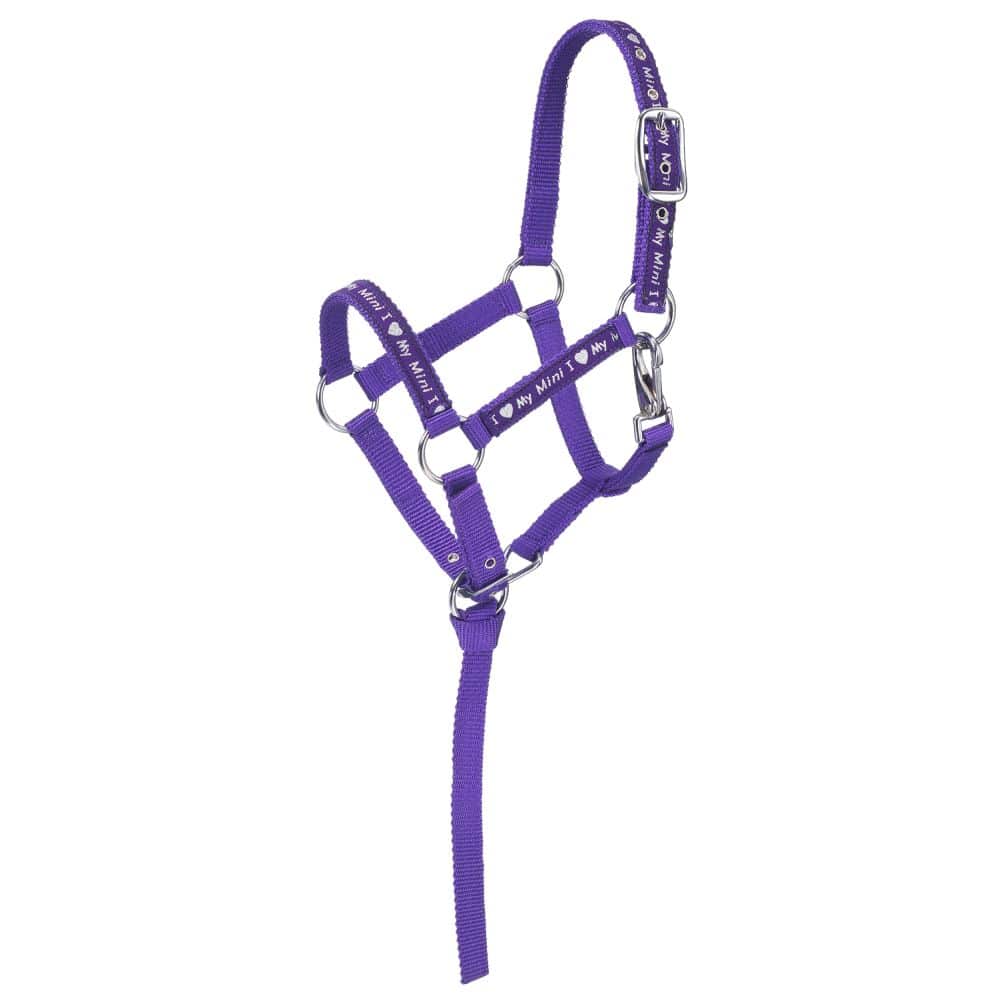 Tough1® "I Love My Mini" Nylon Halter