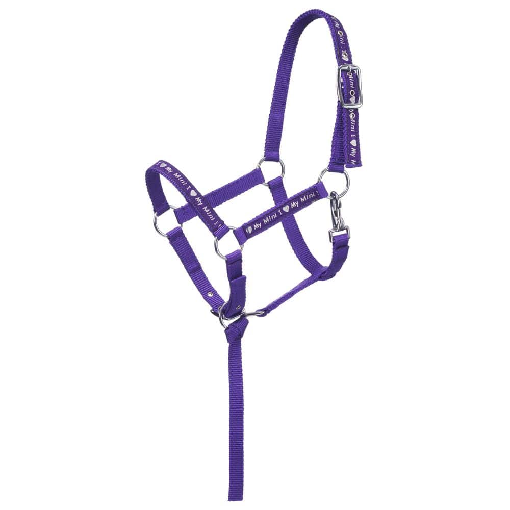 Tough1® "I Love My Mini" Nylon Halter