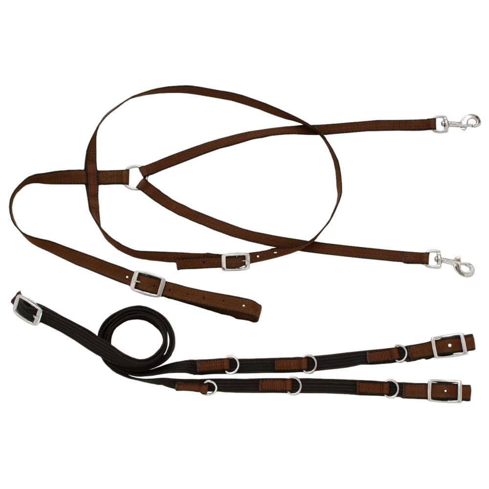 Performers 1st Choice Nylon German Martingale Rein Set