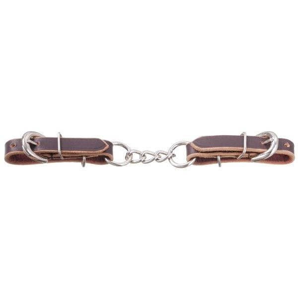 Tough1® Leather 3 Link Curb Chain