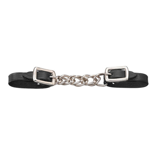 Tough1® Miniature Leather Curb Chain