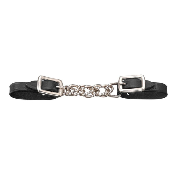 Tough1® Miniature Leather Curb Chain