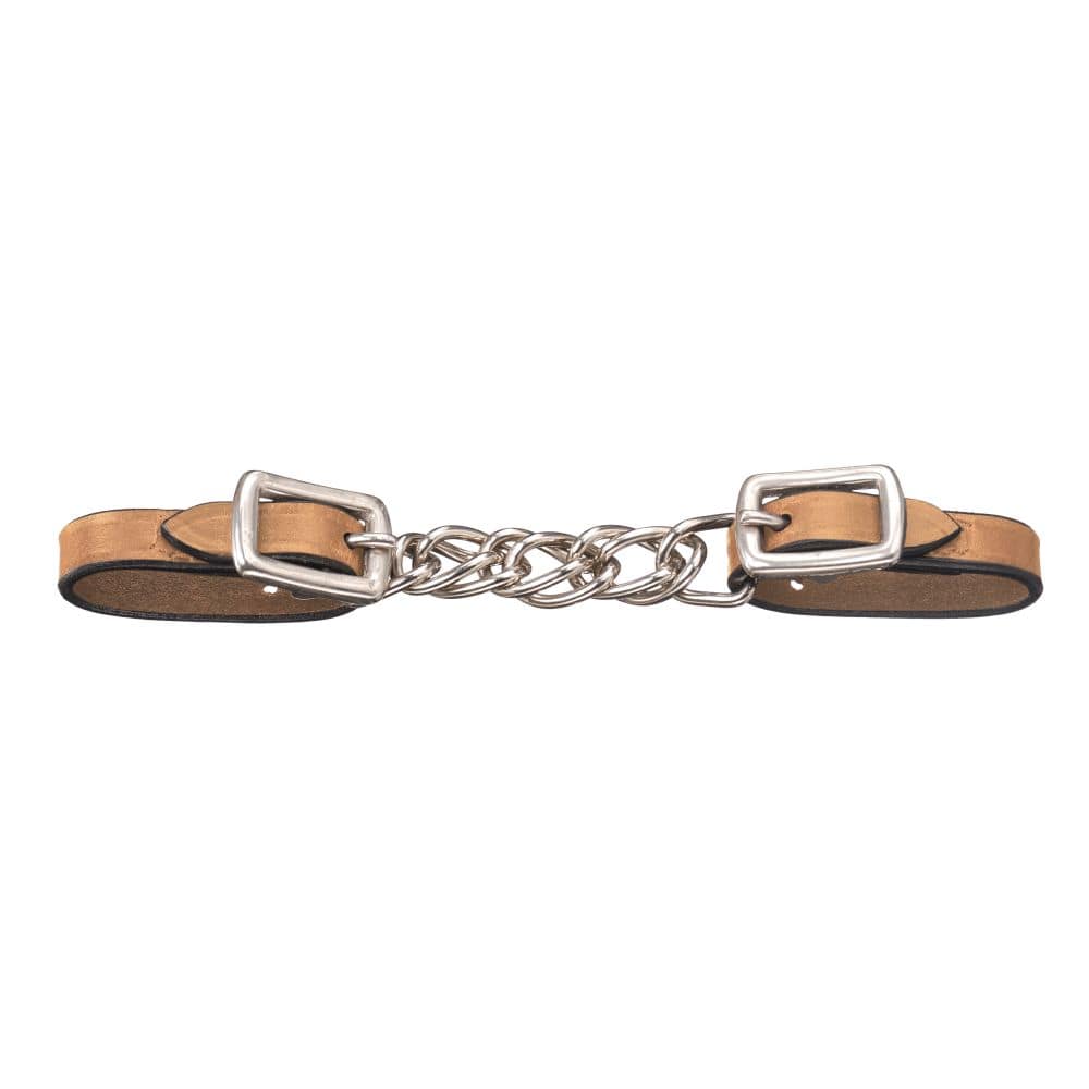 Tough1® Miniature Leather Curb Chain